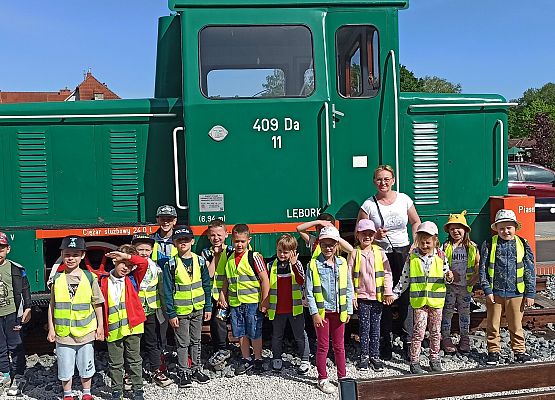 Grafika 1: Wycieczka na dworzec kolejowy w Lęborku