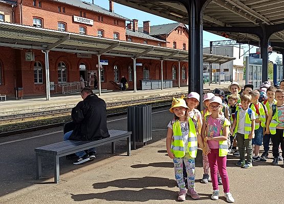 Grafika 6: Wycieczka na dworzec kolejowy w Lęborku