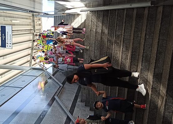 Grafika 8: Wycieczka na dworzec kolejowy w Lęborku