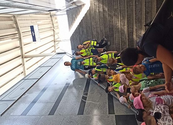 Grafika 9: Wycieczka na dworzec kolejowy w Lęborku