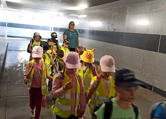 Grafika 10: Wycieczka na dworzec kolejowy w Lęborku