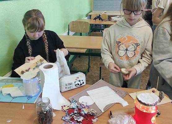 Prace ręczne w szkole w Garczegorzu