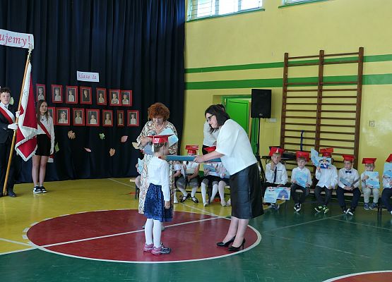 Ślubowanie klas pierwszych.
