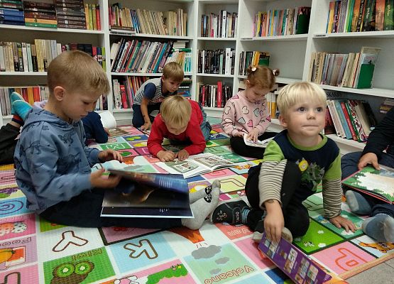 Grafika 4: W BIBLIOTECE