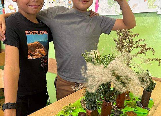 Grafika 4: Budowa lasu oczami uczniów klasy III.