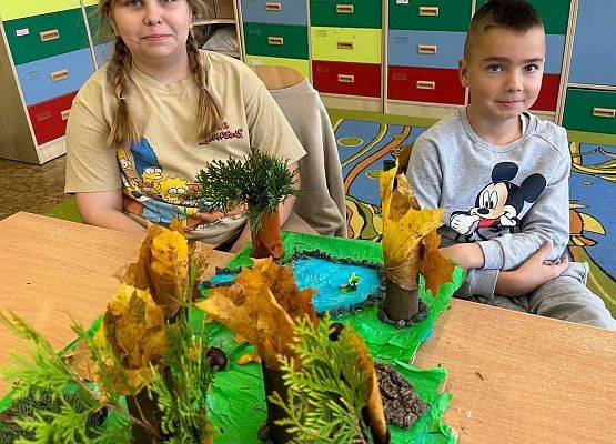 Grafika 5: Budowa lasu oczami uczniów klasy III.