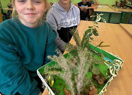 Grafika 11: Budowa lasu oczami uczniów klasy III.