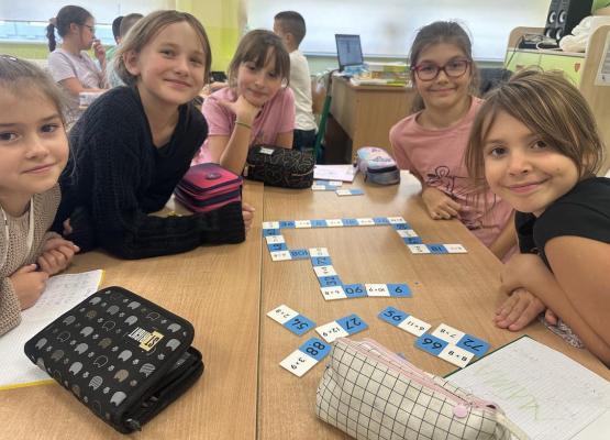 Zabawy z tabliczką mnożenia w klasie III