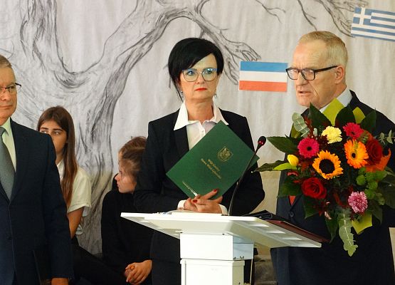 Uroczystość 20lecia nadania imienia Szkole Podstawowej w Garczegorzu.