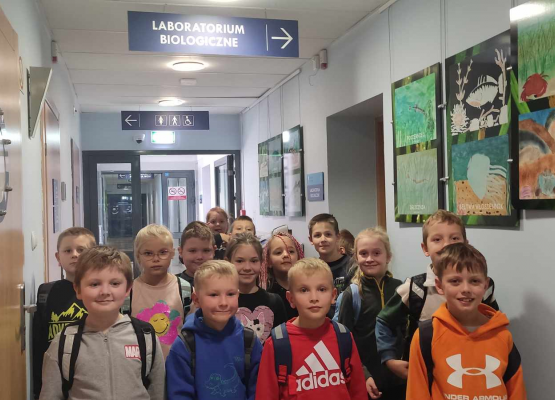 Zajęciach zorganizowanych na terenie Akwarium Gdyńskiego w ramach projektu Od Bałtyku do Atlantyku