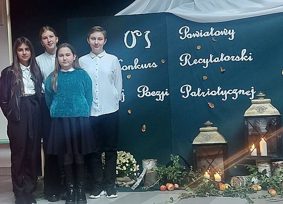 VI Powiatowy Konkurs Recytatorski Polskiej Poezji Patriotycznej