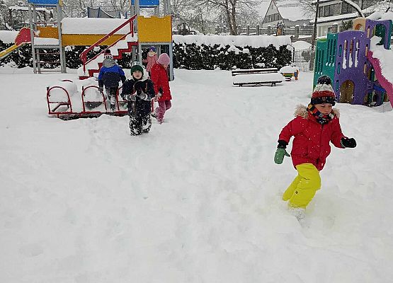 Zabawy na śniegu
