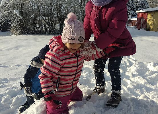 Grafika 12: ZABAWY NA ŚNIEGU