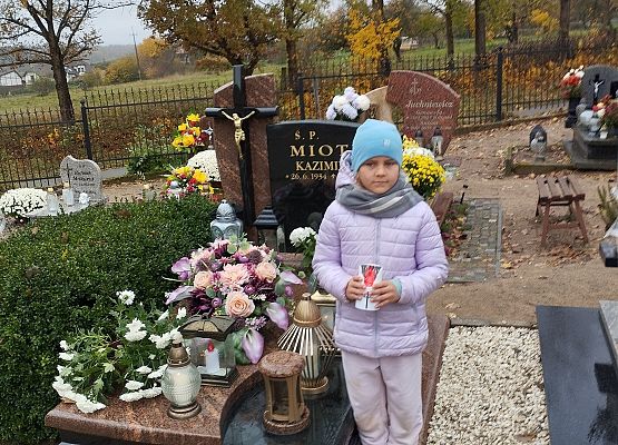 Grafika 3: "Szkoła Pamięta" - odwiedzamy Cmentarz