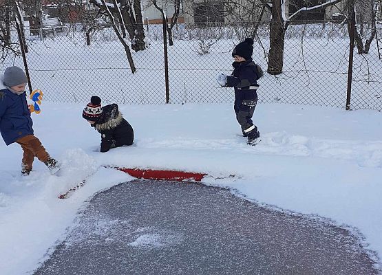 Zabawy na śniegu