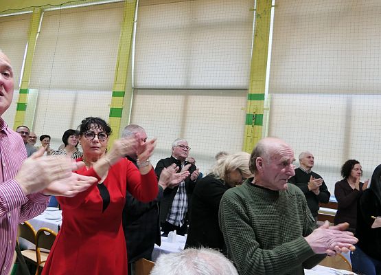 Uroczystości z okazji Dnia Babci i Dziadka w Zespole Szkół w Garczegorzu.