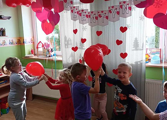 Walentynki w przedszkolu