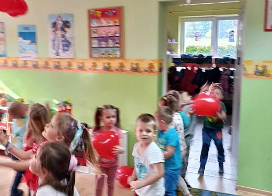 Walentynki w przedszkolu