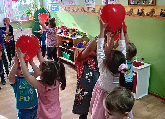 Walentynki w przedszkolu