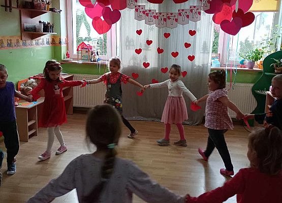 Walentynki w przedszkolu