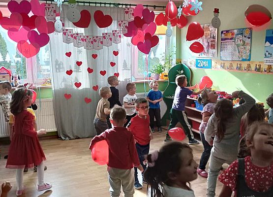 Walentynki w przedszkolu