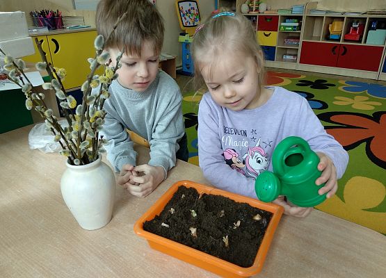 Grafika 4: WIOSNA W PRZEDSZKOLU