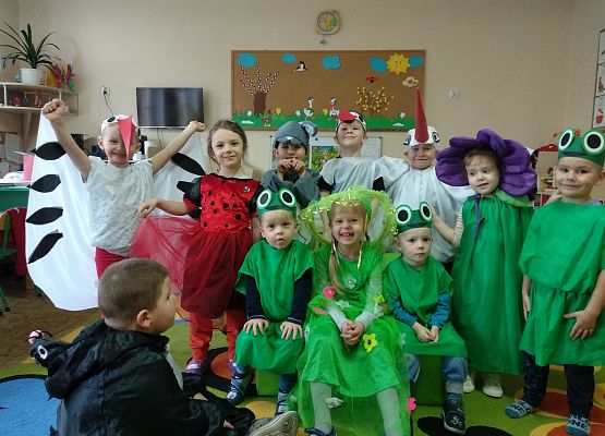 Grafika 1: WIOSNA W PRZEDSZKOLU