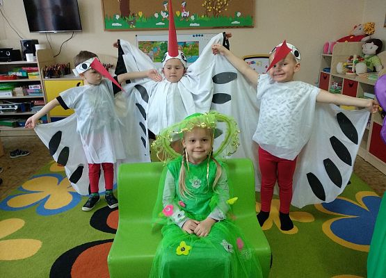 Grafika 6: WIOSNA W PRZEDSZKOLU