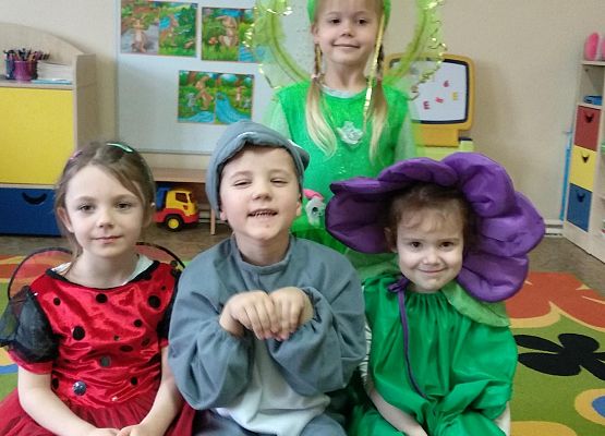 Grafika 8: WIOSNA W PRZEDSZKOLU