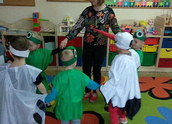 Grafika 18: WIOSNA W PRZEDSZKOLU