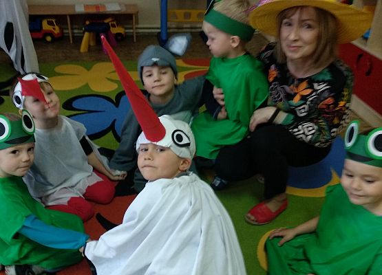 Grafika 19: WIOSNA W PRZEDSZKOLU