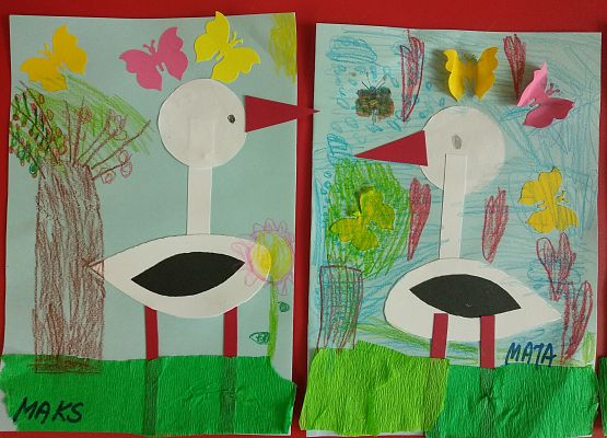 Grafika 27: WIOSNA W PRZEDSZKOLU