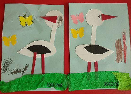 Grafika 28: WIOSNA W PRZEDSZKOLU