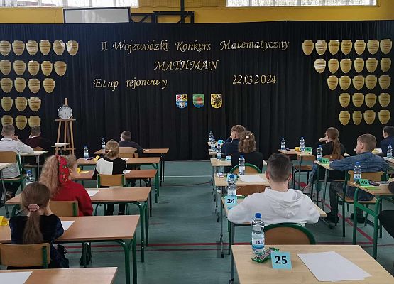 Wojewódzki Konkurs Matematyczny MATHMAN.