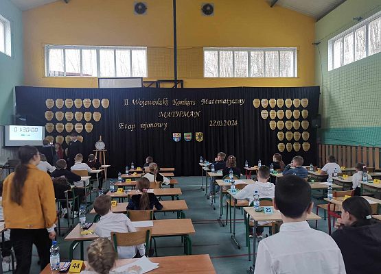 Wojewódzki Konkurs Matematyczny MATHMAN.