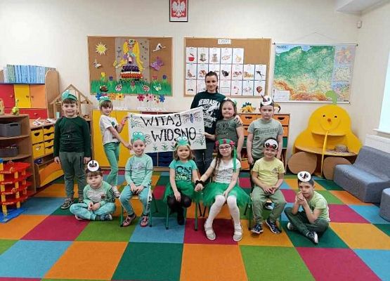 Grafika 25: WITAMY  WIOSNĘ