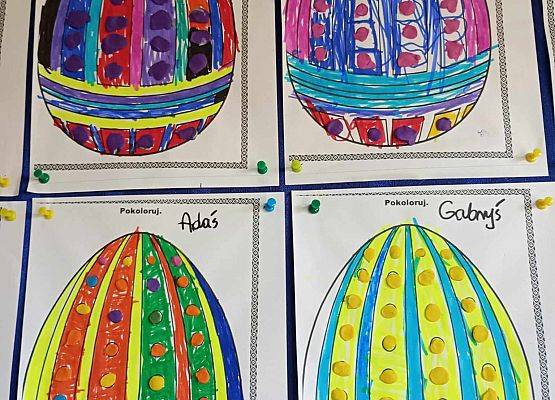 Przygotowania do Świąt Wielkanocnych - starsza grupa