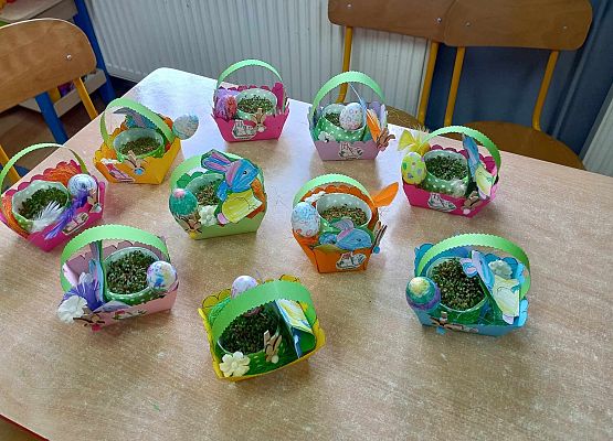 Przygotowania do Świąt Wielkanocnych - starsza grupa