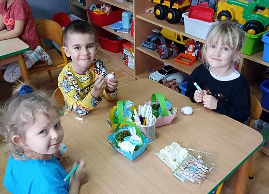 Przygotowania do Świąt Wielkanocnych - starsza grupa