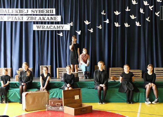 Dzień Sybiraka - Spotkanie Pokoleń w Zespole Szkół  w Garczegorzu 24 kwietnia 2024 rok.