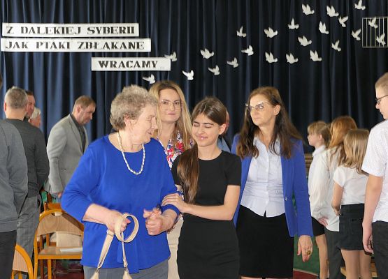 Dzień Sybiraka - Spotkanie Pokoleń w Zespole Szkół  w Garczegorzu 24 kwietnia 2024 rok.