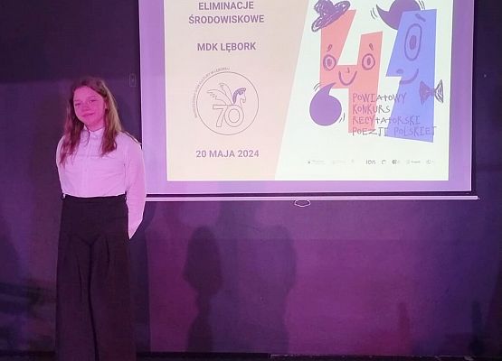 Powiatowy konkurs recytatorski.