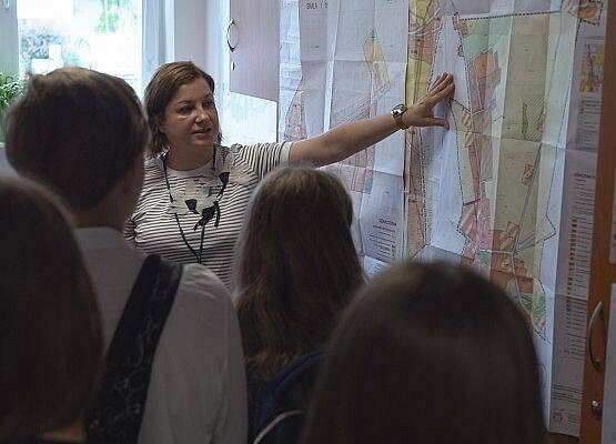 Uczniowie naszej szkoły w Urzędzie Gminy Nowa Wieś Lęborska.