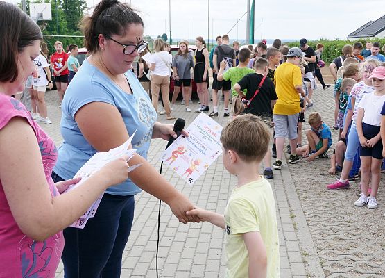 Dzień Dziecka w szkole w Garczegorzu 2024 rok.