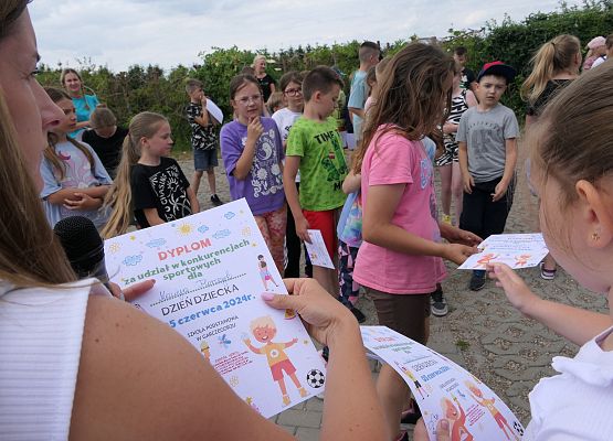 Dzień Dziecka w szkole w Garczegorzu 2024 rok.