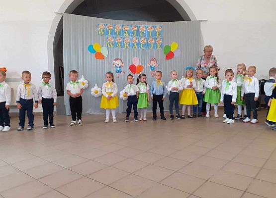 Uroczyste zakończenie roku w przedszkolu