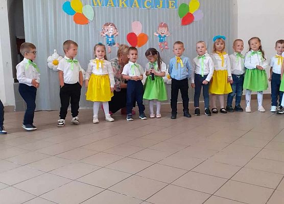 Uroczyste zakończenie roku w przedszkolu