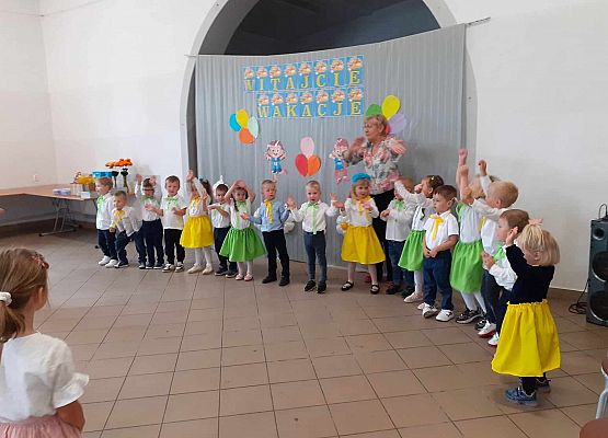 Uroczyste zakończenie roku w przedszkolu