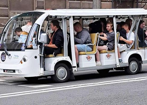 Wycieczka klasy ósmej z Garczegorza do Poznania w czerwcu 2024roku.