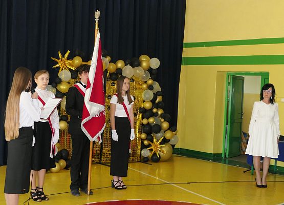 Zakończenie roku szkolnego klasy ósmej w Garczegorzu 2024 rok.